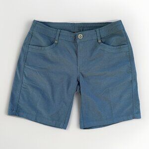 KUHL Trekr Hiking Shorts Blue Outdoor 8” Inseam Style 6263 Women’s Size 6